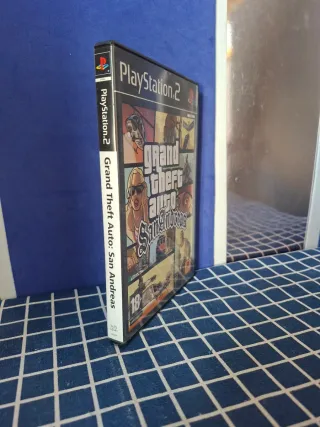 PS2 GTA SAN ANDREAS ORIGINAL COMPLETO