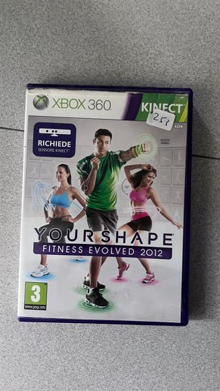 Xbox 360 Your Shape Fitness Evolved 2012 Kinect