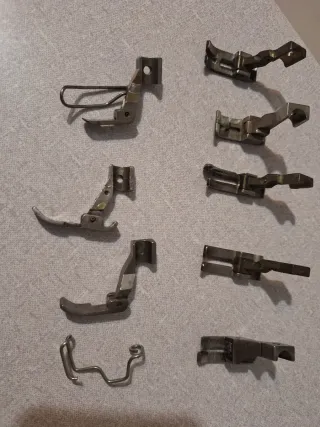 Lote prensatelas máquinas industriales