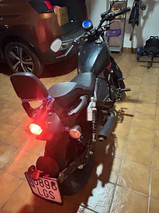 Moto Keeway Cruiser Negra Manual