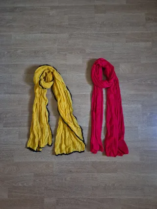 Lote Pareos, foulards y pañuelos = 7 unidades