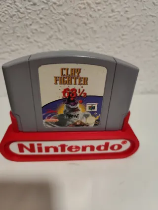Gioco Nintendo 64 Clay Fighter 63 1/3