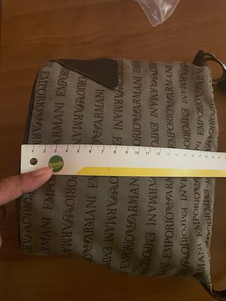 Borsa Emporio Armani Beige/Marrone