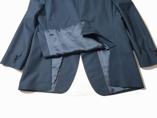 Burberry/ Americana clásica 2 botones marino 54