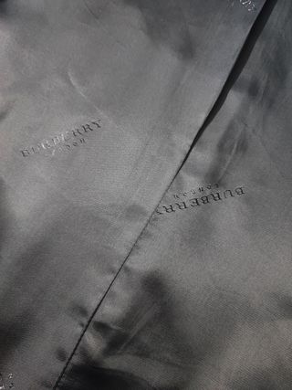 Burberry/ Americana clásica 2 botones marino 54