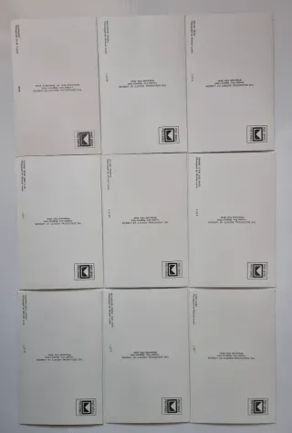 Lote 12 Cartoline Animali Zoo Londra ed Edimburgo