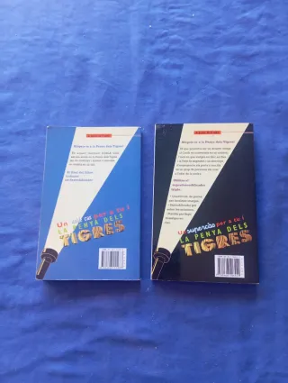 Lote 2 libros La Penya dels Tigres