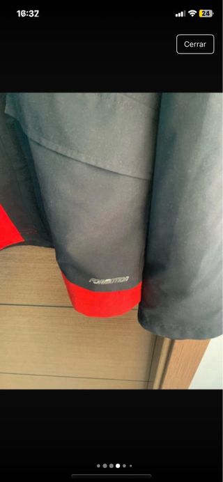 Chaqueta AC Milan Adidas Negra Roja