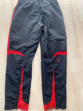 Chandal completo AC Milan Adidas Negra Roja