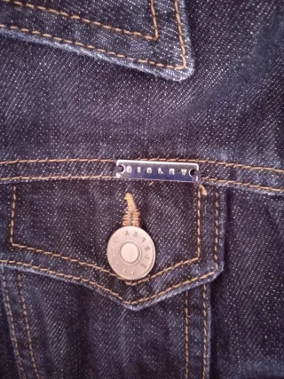 Chaqueta tejana Sisley azul