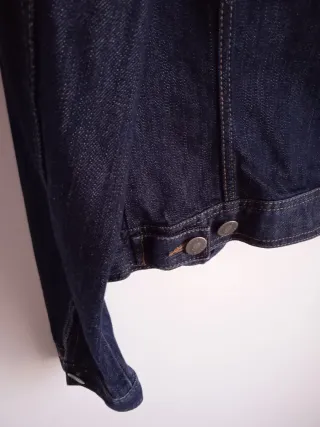 Chaqueta tejana Sisley azul