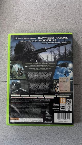 Call of Duty 4 Modern Warfare Xbox 360