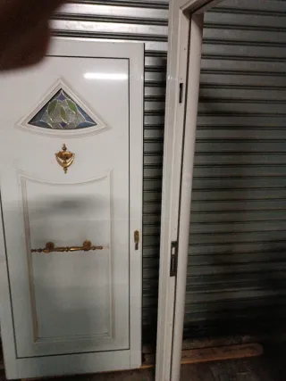 Puerta exterior aluminio 85x200