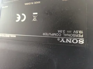 Portátil Sony Vaio Blanco