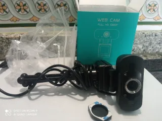 Webcam Full HD 1080P sin usar