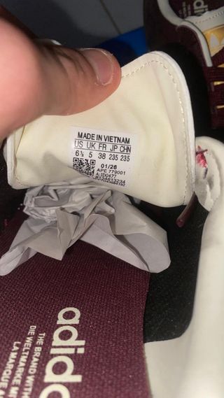 Adidas Samba OG Borgoña