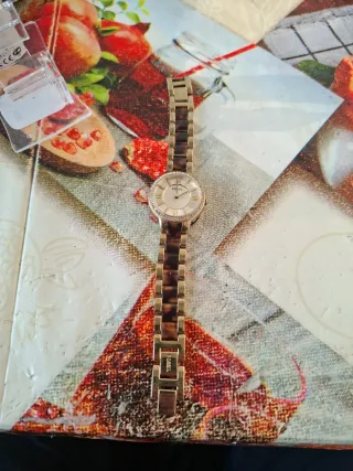 Orologio Fossil donna oro e tartarugato