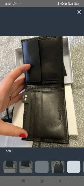 Portafoglio Uomo Calvin Klein Nero