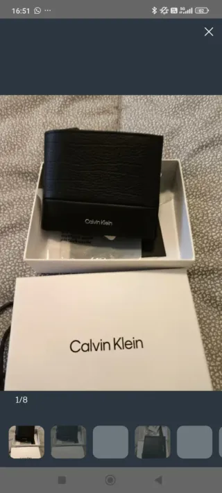 Portafoglio Uomo Calvin Klein Nero