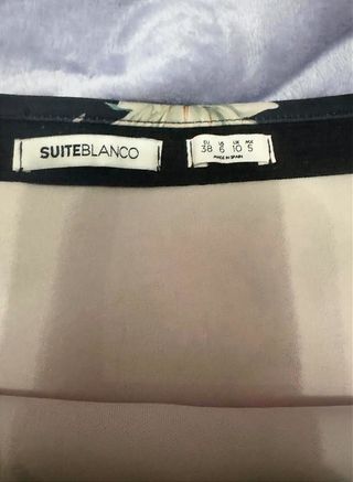 Falda corta estampada floral