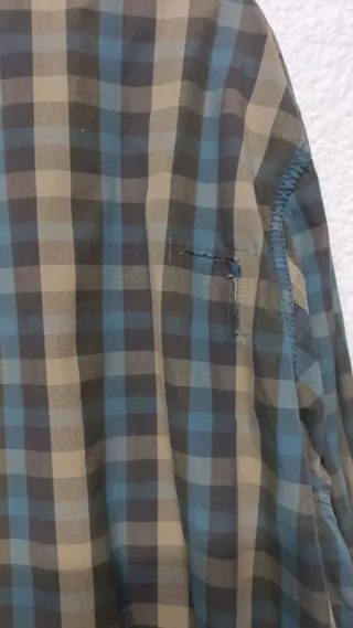 Camisa cuadros algodón Angelo Litrico XXL