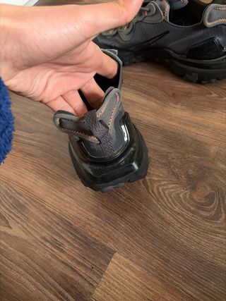 Zapatillas Nike React Vision Gris Naranja SIN CAJA