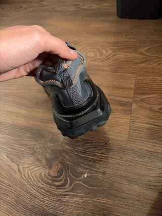 Zapatillas Nike React Vision Gris Naranja SIN CAJA