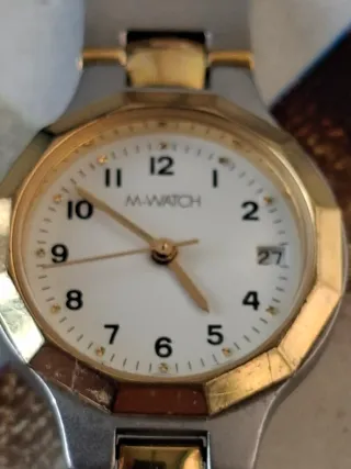 Orologio M-WATCH oro e argento