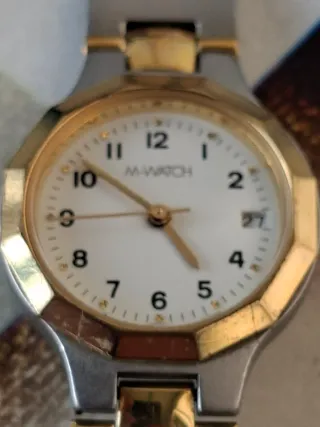 Orologio M-WATCH oro e argento