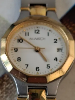 Orologio M-WATCH oro e argento