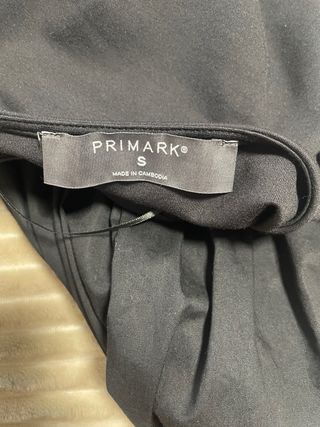 Vestido negro largo manga larga