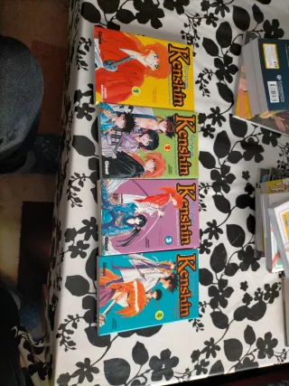 Lote comics kenshin volumen 1, 2, 3 y 4