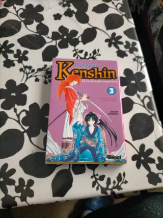 Lote comics kenshin volumen 1, 2, 3 y 4