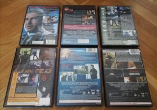 Pack di film d'azione e thriller in DVD