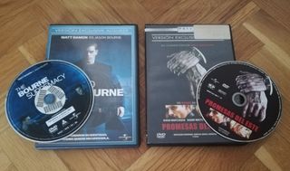 Pack di film d'azione e thriller in DVD