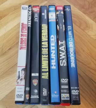PACK CINE DE ACCIÓN Y SUSPENSE EN DVD