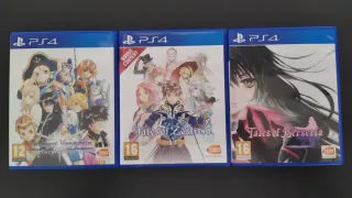 🇪🇦 Tales of Vesperia, Zestiria, Berseria PS4