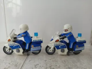 Playmobil Motos Policía