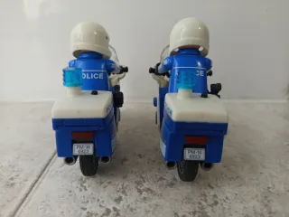 Playmobil Motos Policía