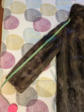 Abrigo Piel Vintage Talla 40