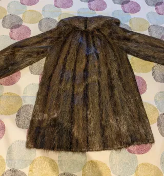 Abrigo Piel Vintage Talla 40