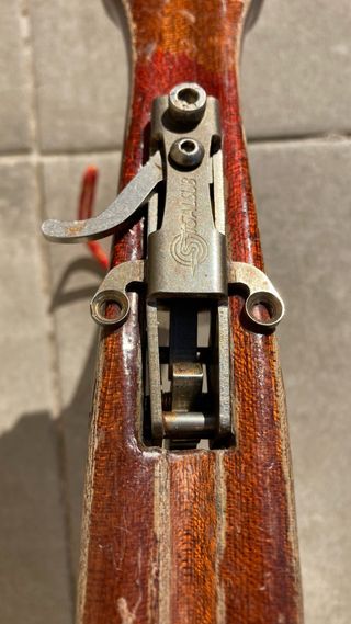 Fusil pesca submarina madera 120 con carrete