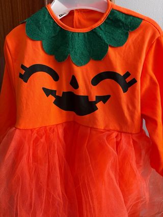 Disfraz Calabaza Niña