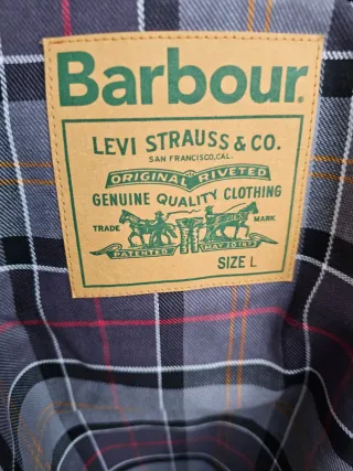Barbour X Levi's Giacca Bedale Blu L