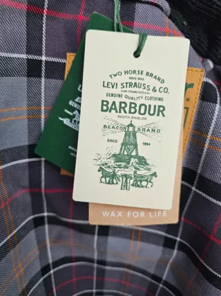 Barbour X Levi's Giacca Bedale Blu L
