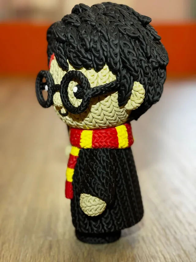 Figura Harry Potter Crochet 3D