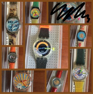 Lotto 43 Orologi Swatch Swiss Design da Collezione