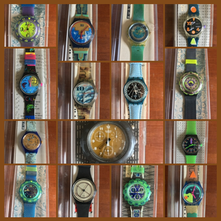 Lotto 43 Orologi Swatch Swiss Design da Collezione