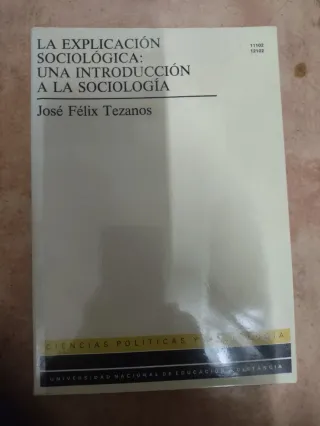 LA EXPLICACION SOCIOLOGICA: UNA INTRODUCCION A ...