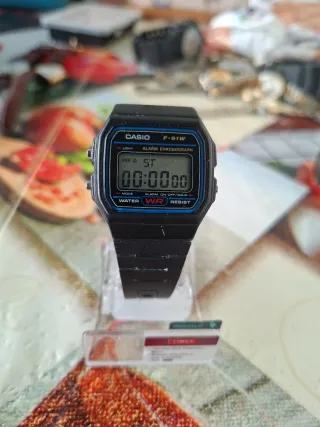 Orologio Casio F-91W Nero